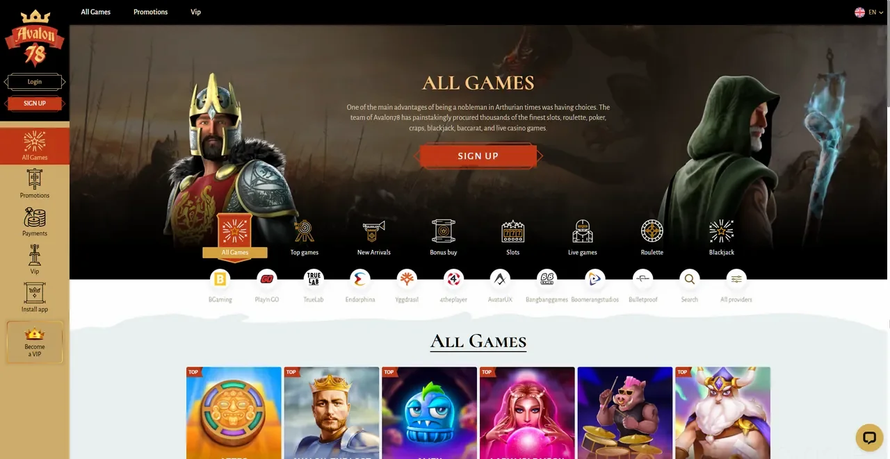 Avalon78 Casino Casino
